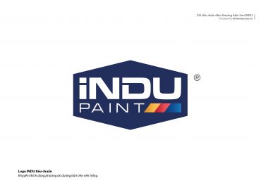 Nhận diện thương hiệu – Indu Paint